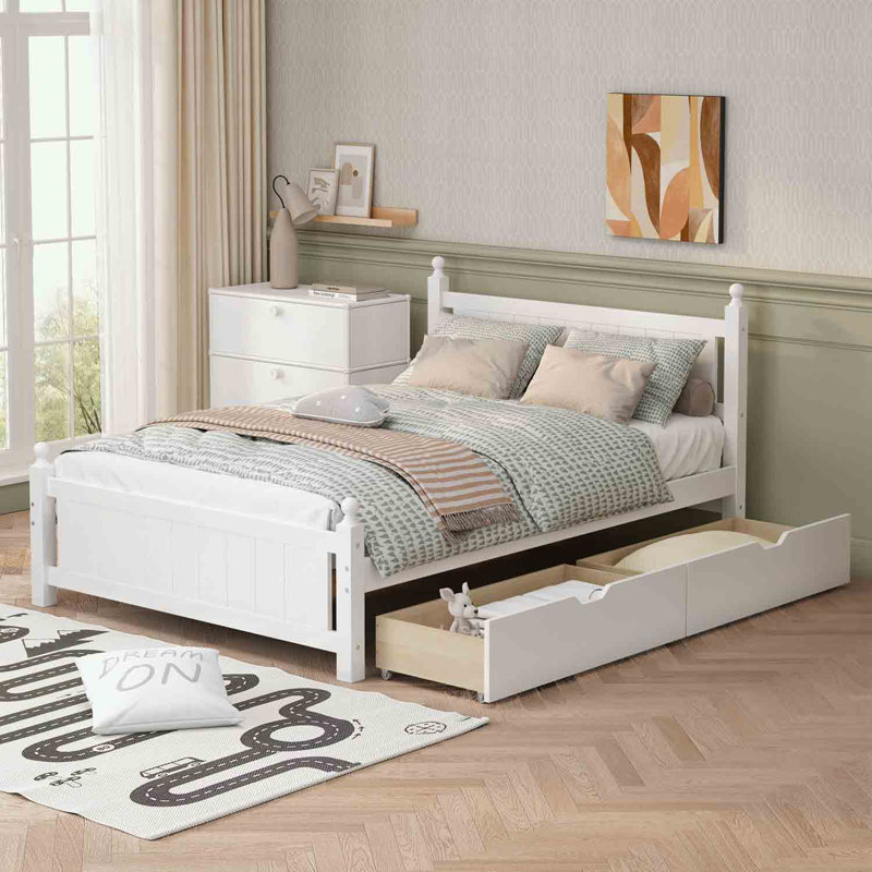 hanada Beds Platform Storage Bed Reviews Wayfair